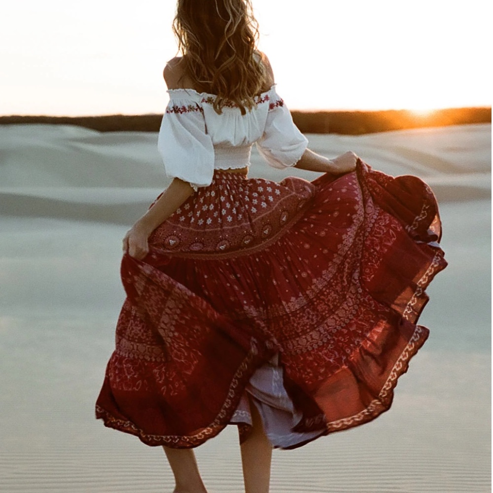 Spell & The Gypsy Collective | Tuula Gypsiana Maxi Skirt Rare!